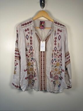 Johnny Was Paulina Shirt in Eli Women’s Small NWT *marked SAMPLE* see photos